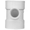 Charlotte Pipe And Foundry Charlotte Pipe Schedule 40 3 in. Hub X 3 in. D Hub PVC Sanitary Tee 1 pk PVC004011200 - alternate 3